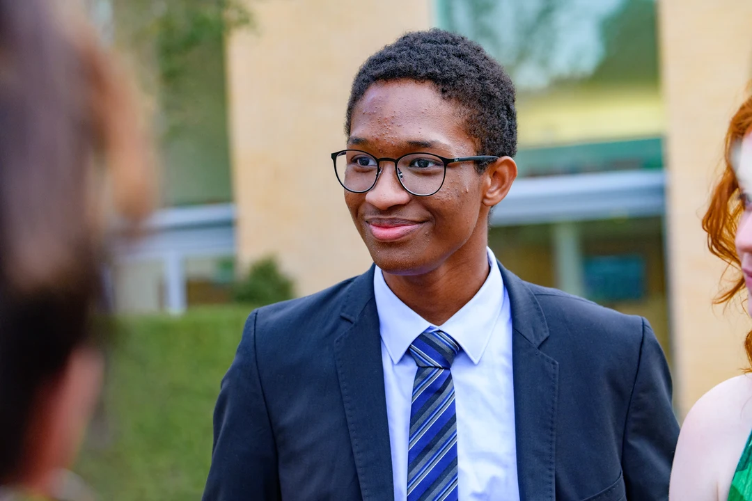 An Oxford Scholastica student smiling