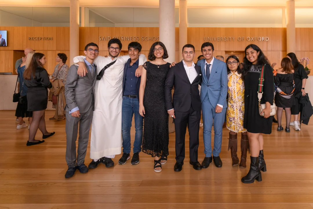 Group of Oxford Scholastica students graduating